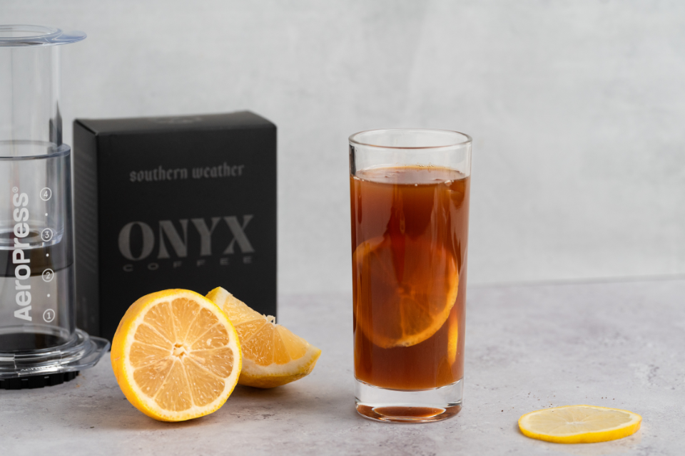 AeroPress Coffee Lemonade