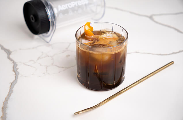 AeroPress Espresso Old Fashioned