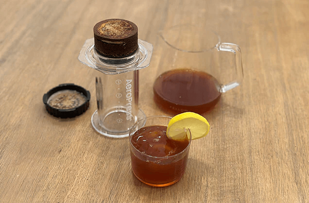 Lemon Iced AeroPress Recipe