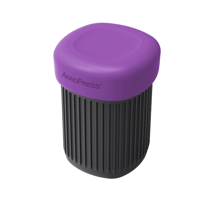 Purple lid on Cup  #color_purple
