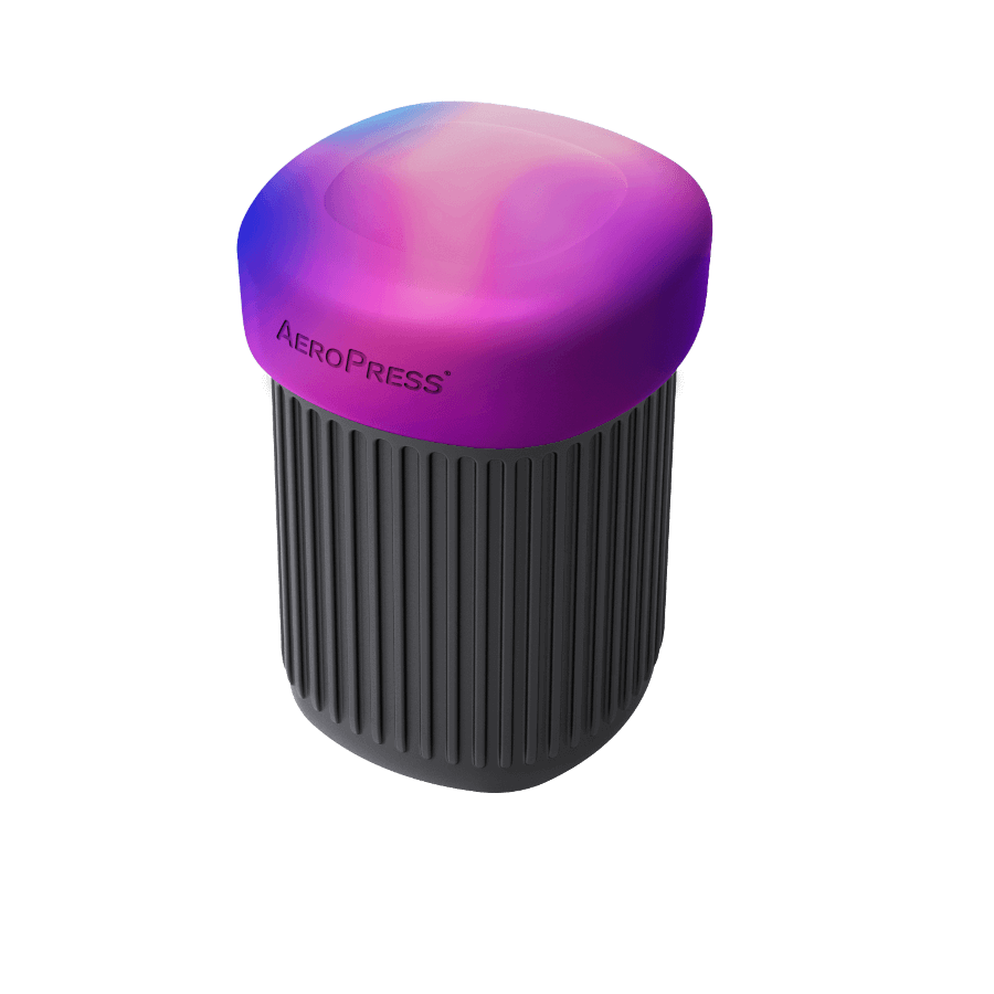 Purple ombre lid on cup #color_ombre