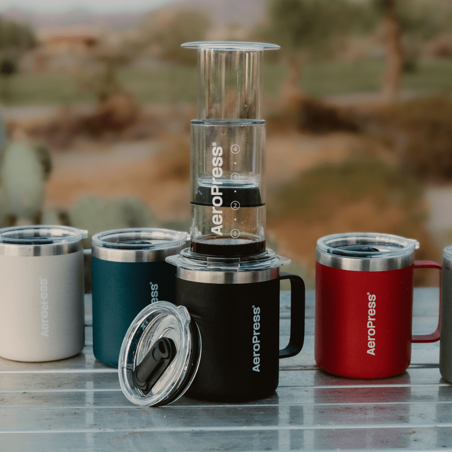 AeroPress Travel Coffee Mug Black #color_black
