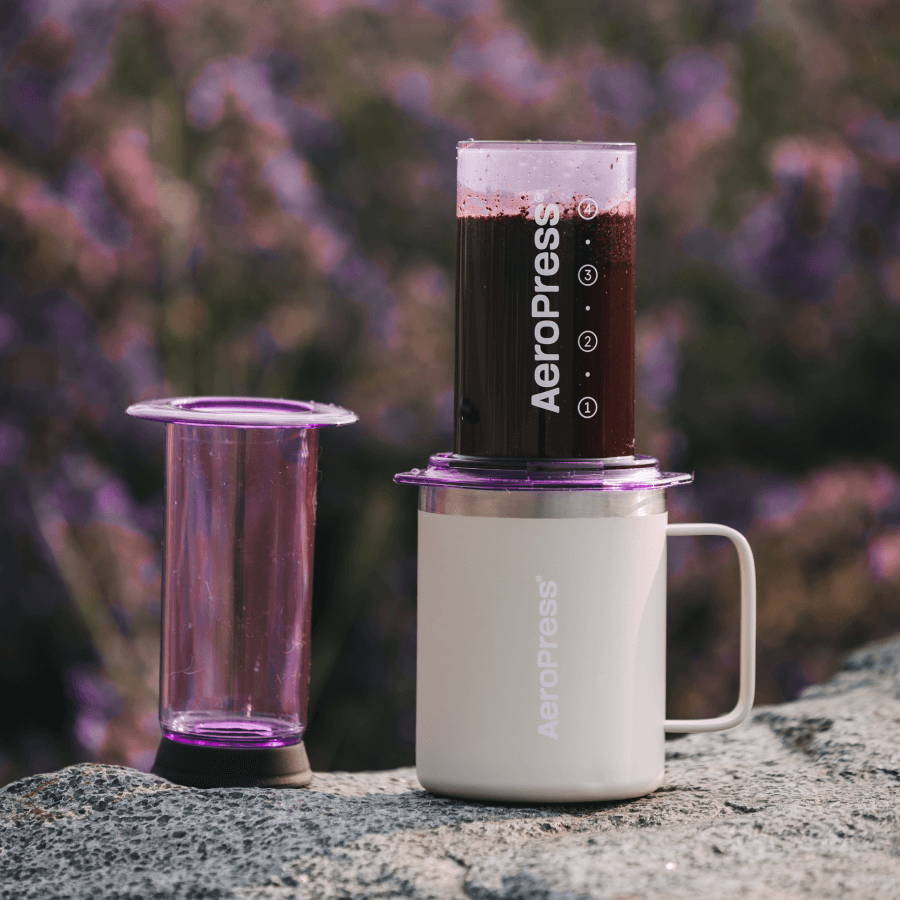 AeroPress Travel Coffee Mug cream #color_cream