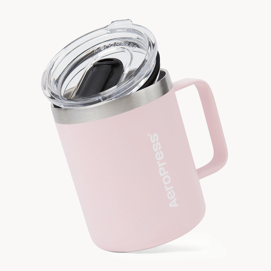 AeroPress Travel Coffee Mug Pink #color_pink