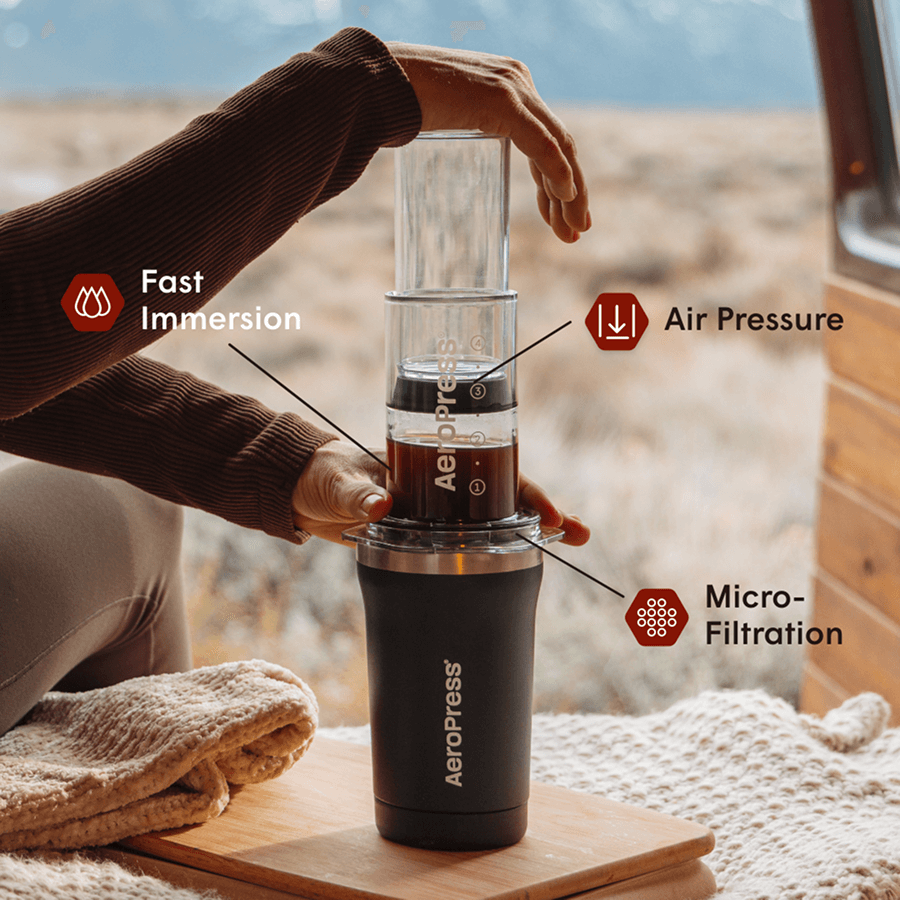 AeroPress go plus #color_black