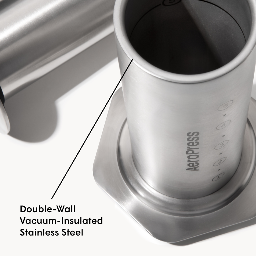 AeroPress Coffee Maker - Steel