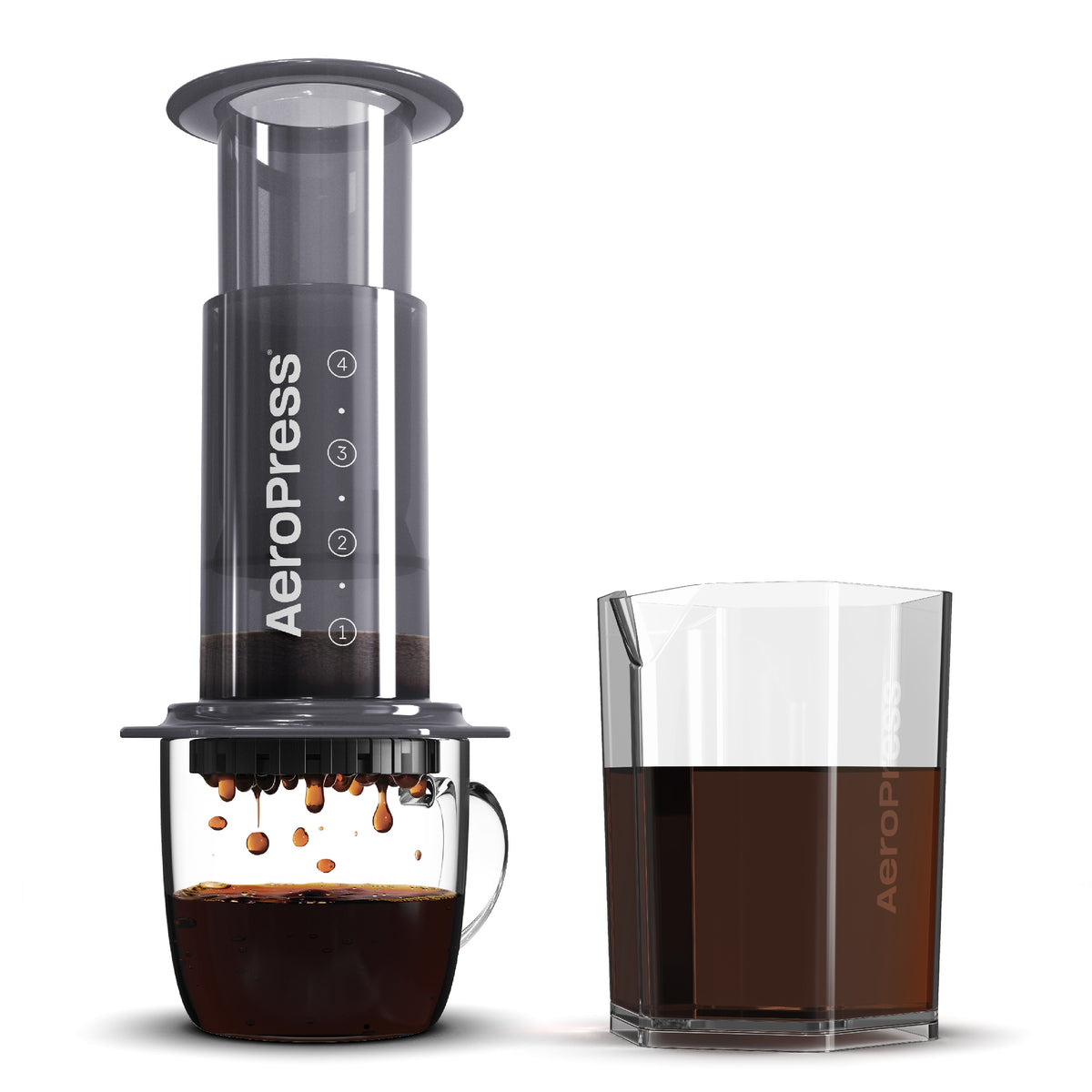 AeroPress Original Coffee Make & Carafe Bundle