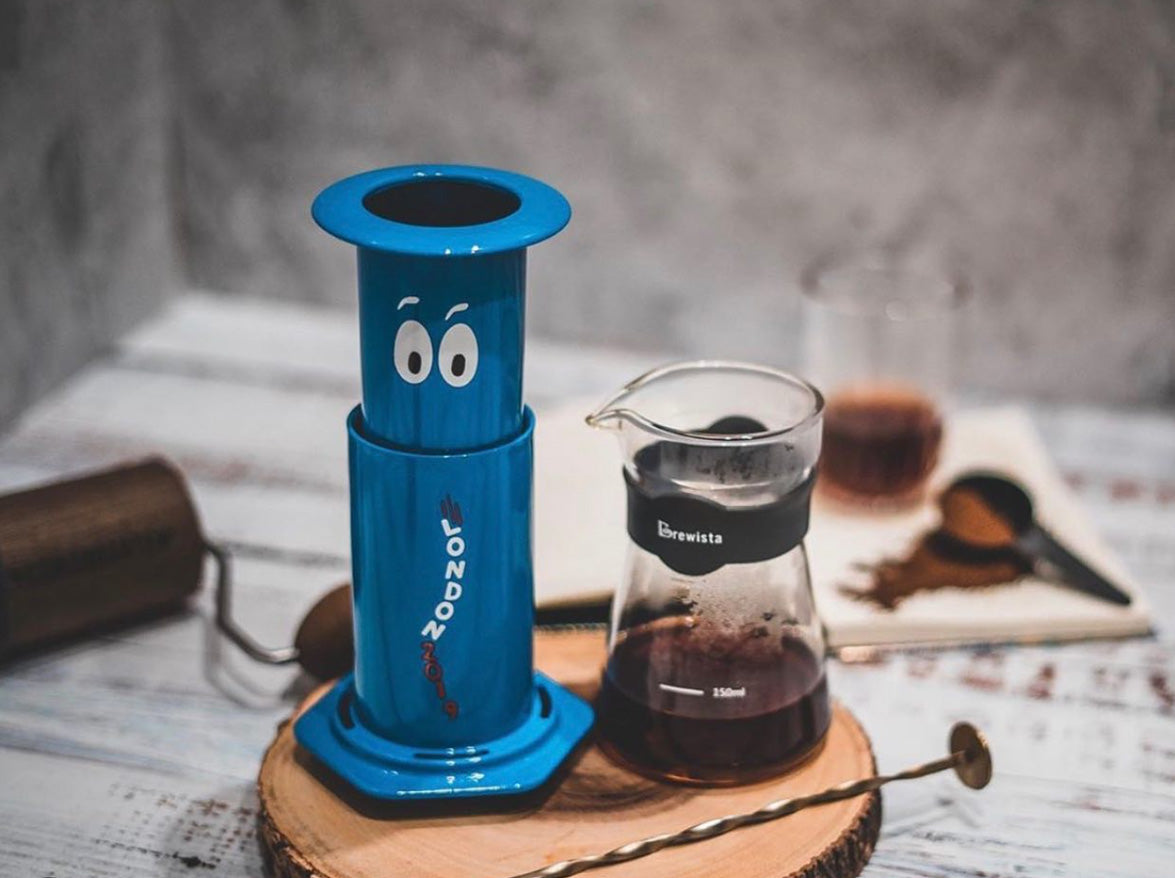 Blue Plungie custom AeroPress