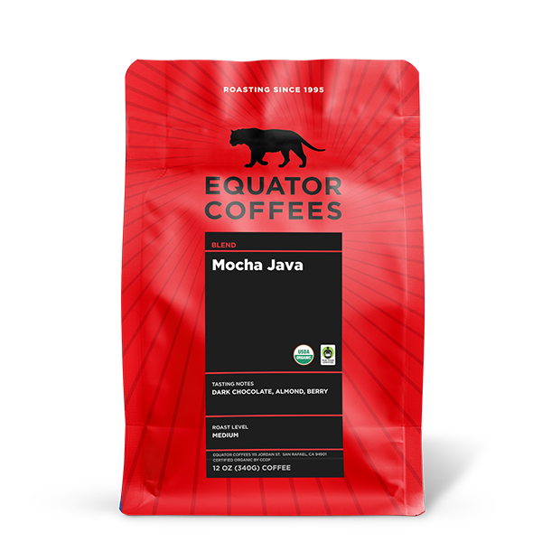 Mocha Java Fair Trade Organic 12 oz