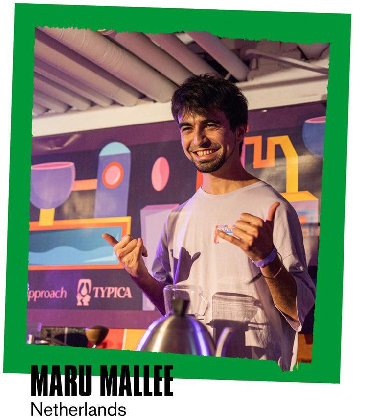 Photo of 2021 World AeroPress Championship second place winner Maru Mallee