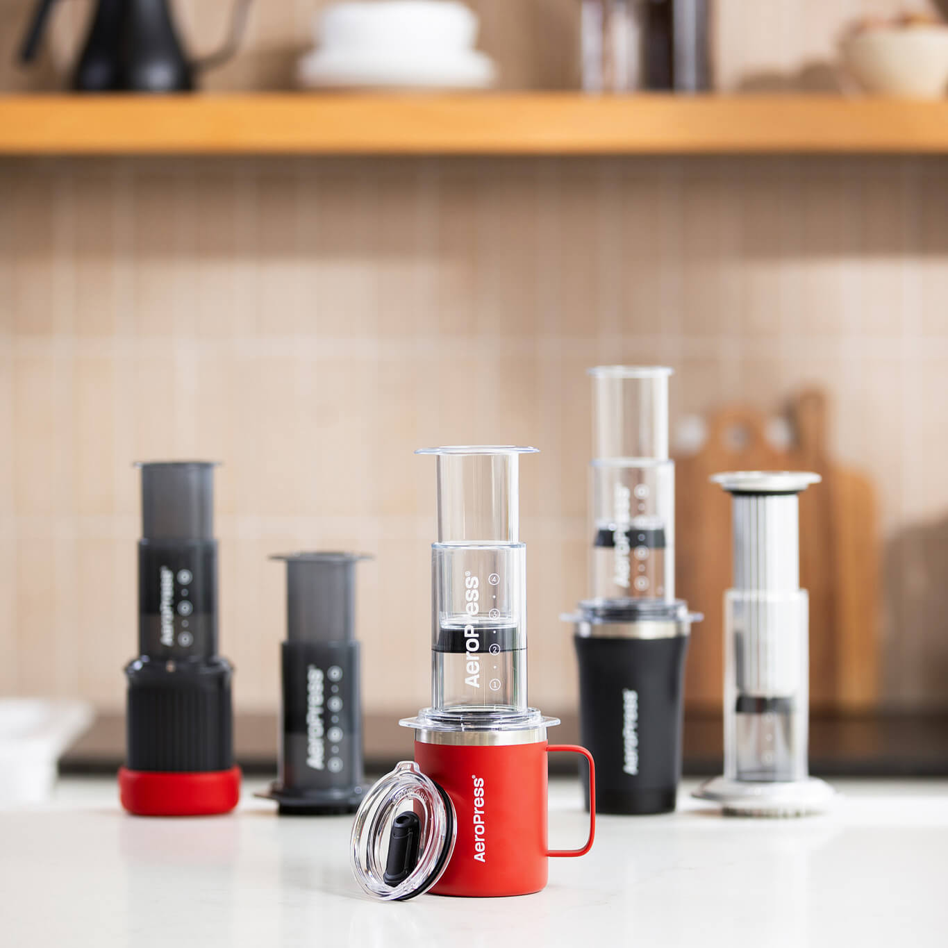 AeroPress Travel Coffee Mug red #color_red