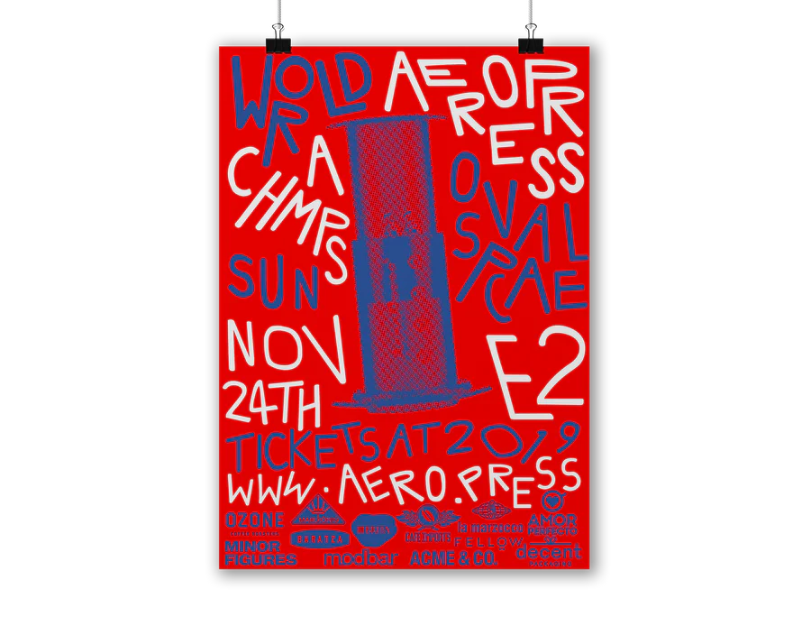 World AeroPress Championship 2019 poster
