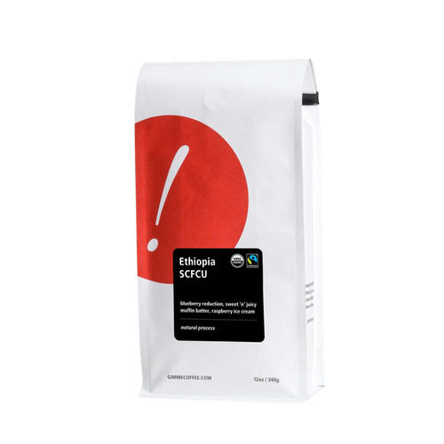 Ethiopia SCFCU Fairtrade Organic 12 oz