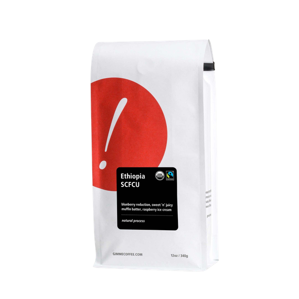 Ethiopia SCFCU Fairtrade Organic 12 oz