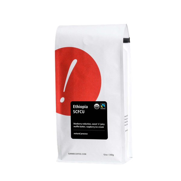 Ethiopia SCFCU Fairtrade Organic 12 oz