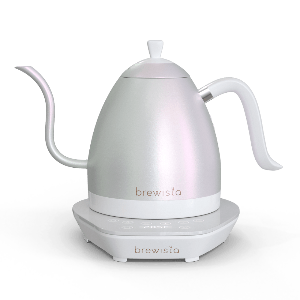 Side view of kettle