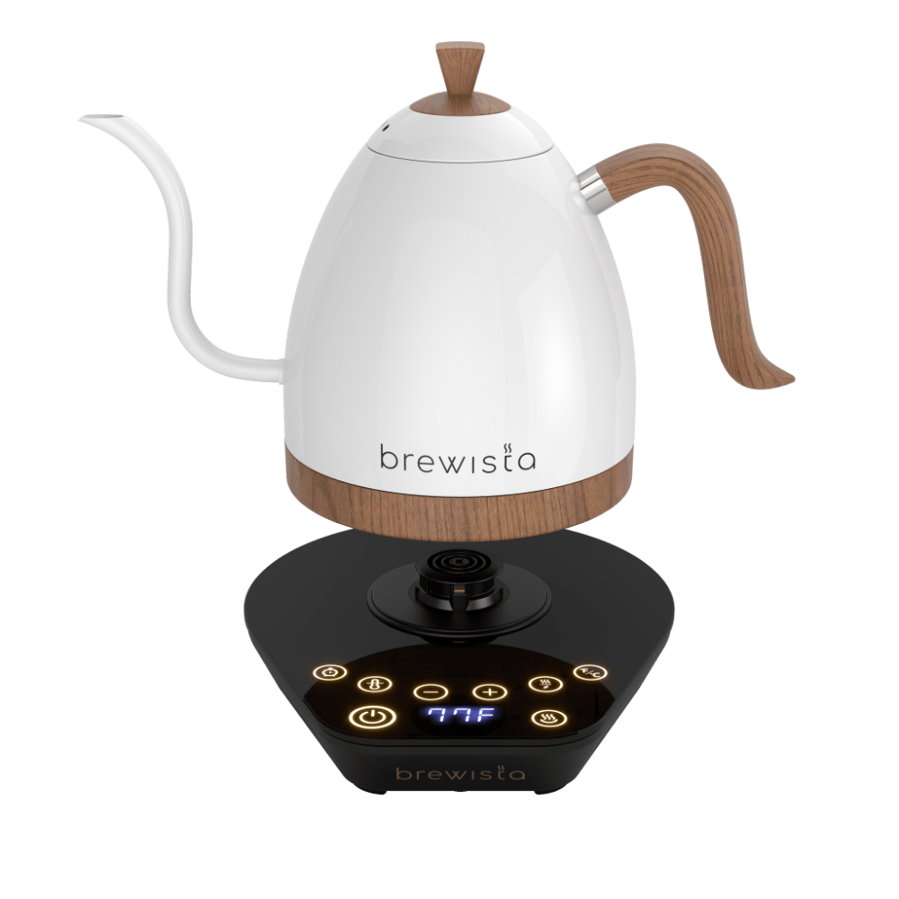 Kettle on black base
