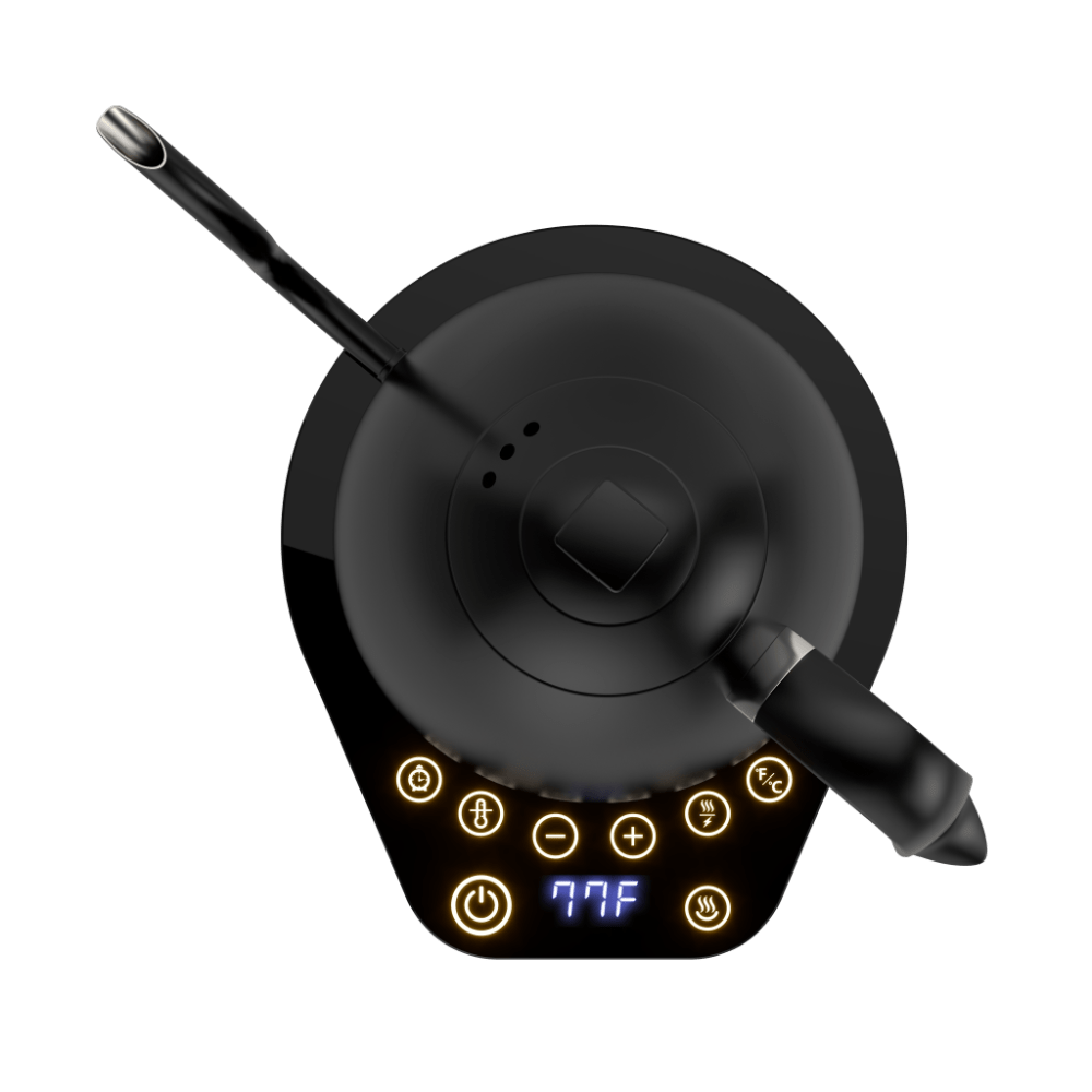 Top view of kettle
