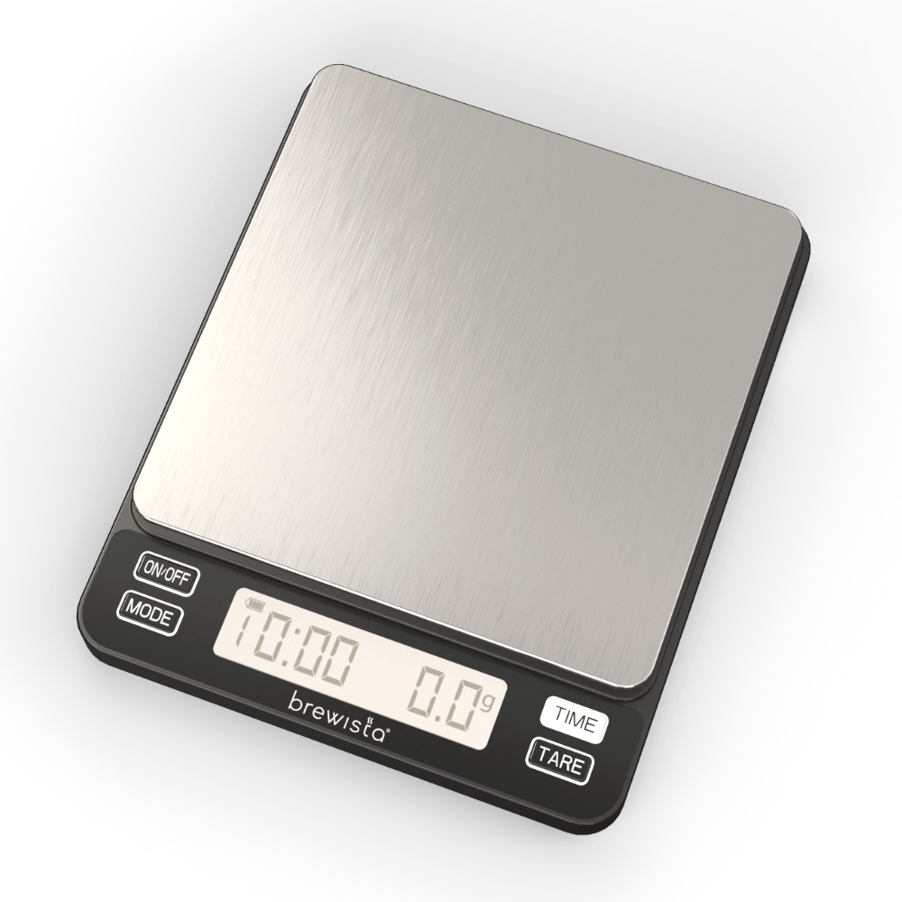 Scale side angle view