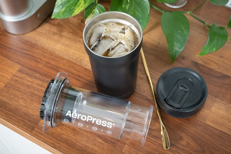 Instant Cold Brew with AeroPress Go Plus