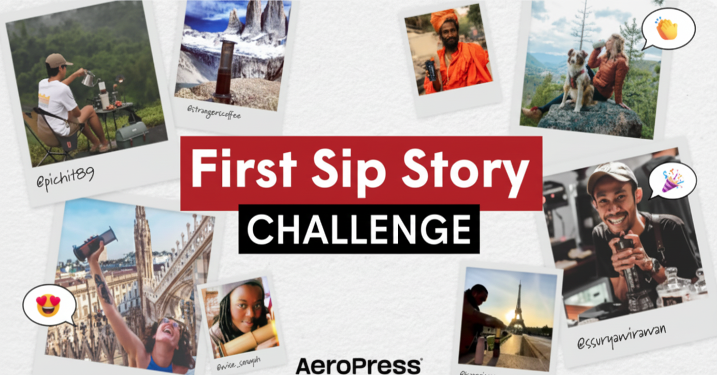 AeroPress Birthday Challenge - First Sip Story