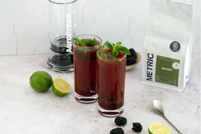 AeroPress Blackberry Cocktail