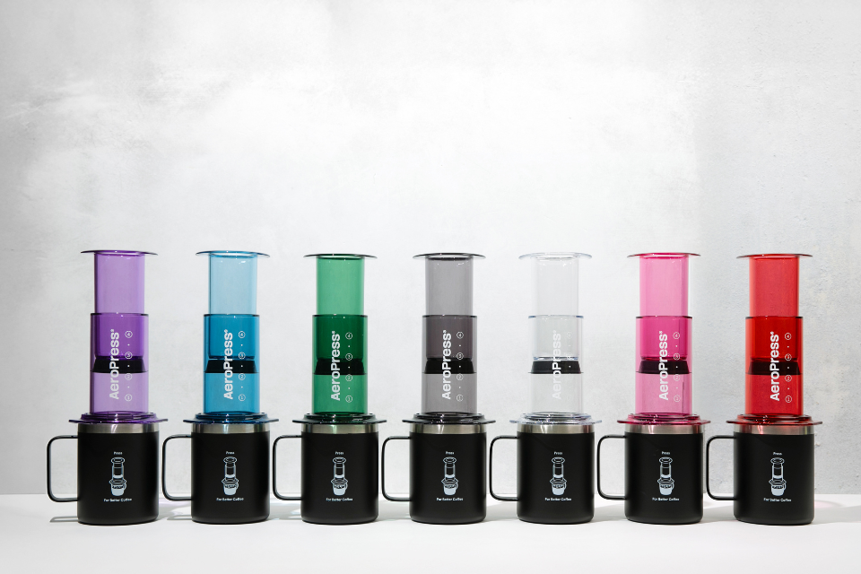 AeroPress Clear Colors