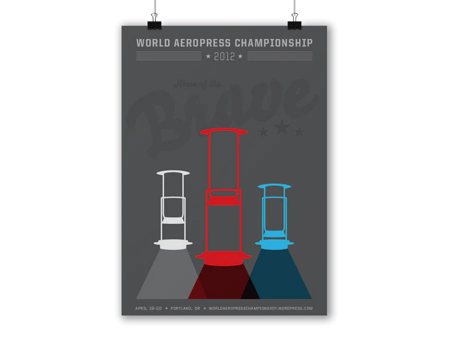 World AeroPress Championship 2012 poster