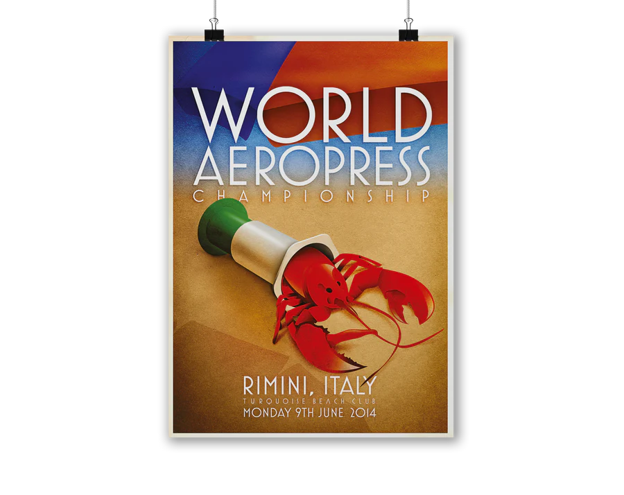 World AeroPress Championship 2014 poster