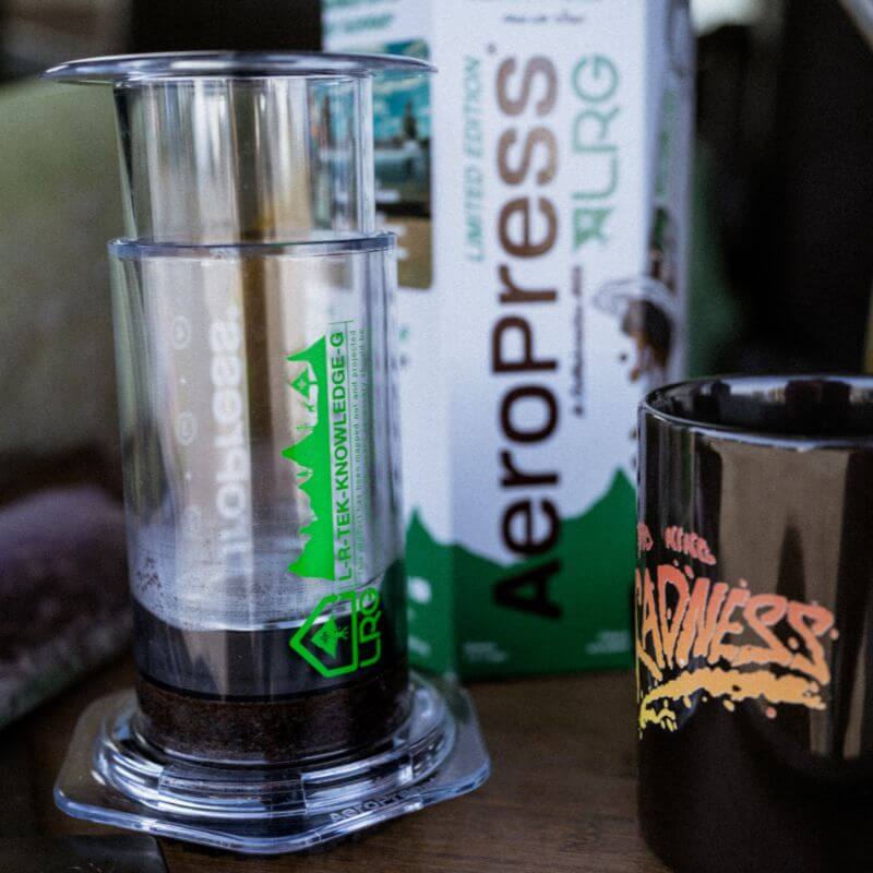 Limited Edition AeroPress Coffee Maker in Collaboration with LRG