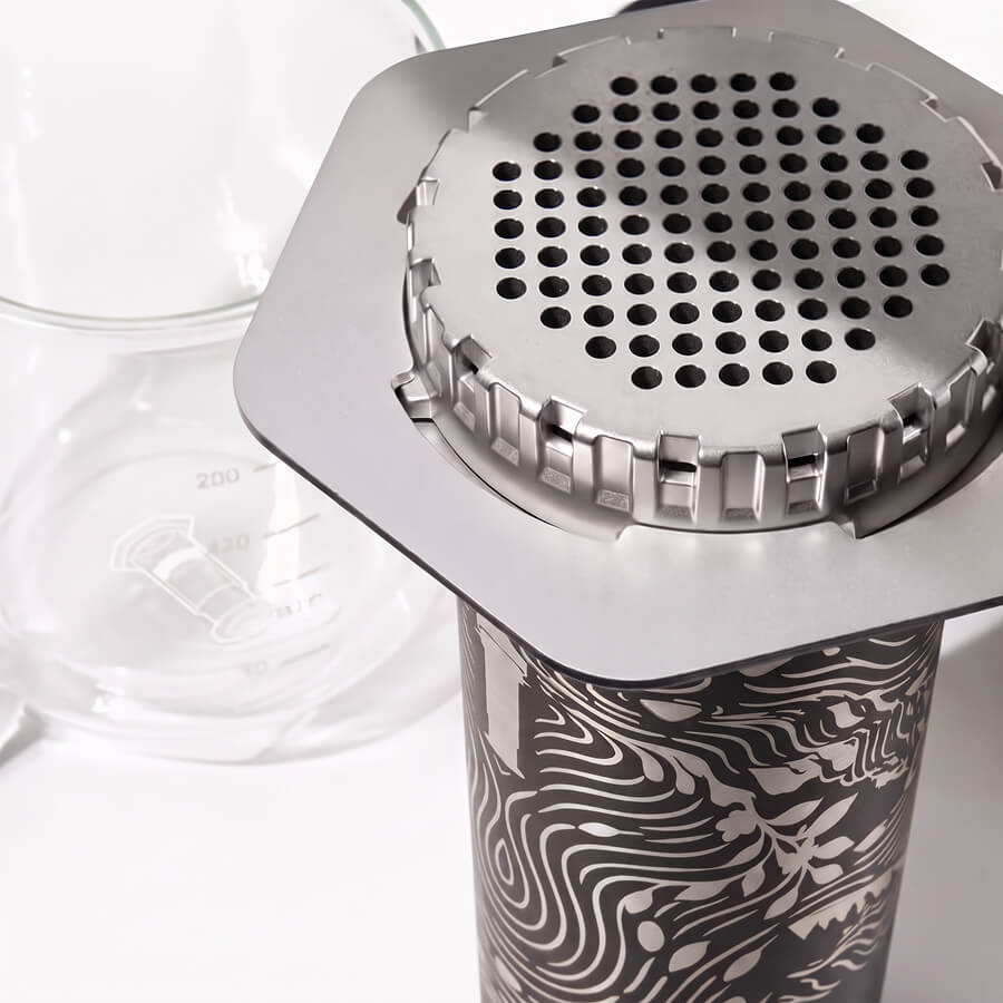 AeroPress Steel LE with Glass Mug #color_limited edition