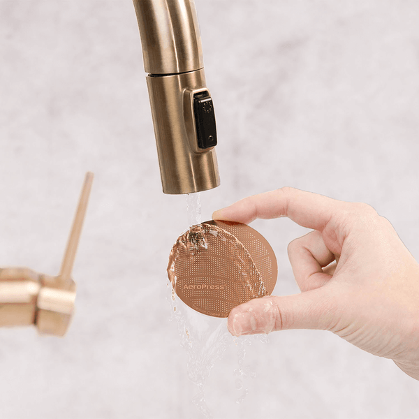 AeroPress Gold Tone Reusable Metal Coffee Filter - Standard