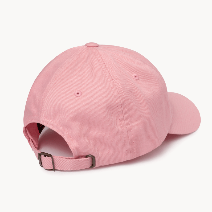 Pink baseball cap on a white background #color_pink