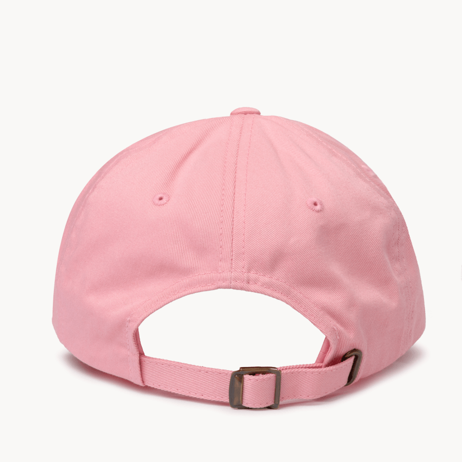 Pink baseball cap on a white background #color_pink