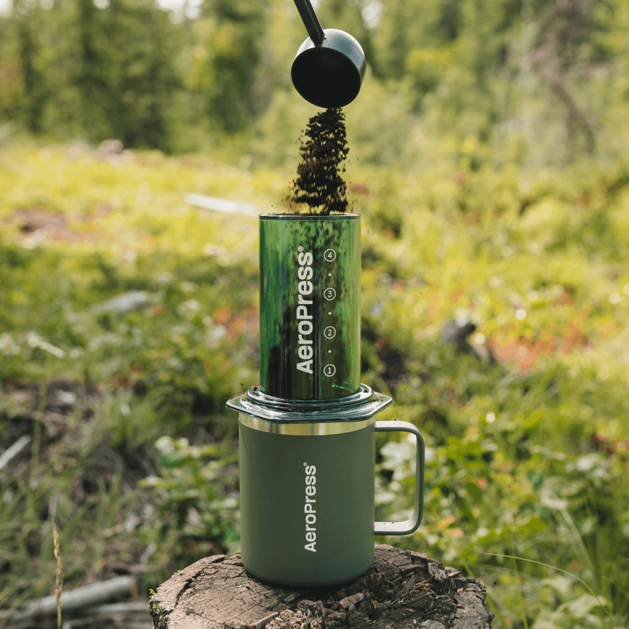AeroPress Travel Coffee Mug green #color_green
