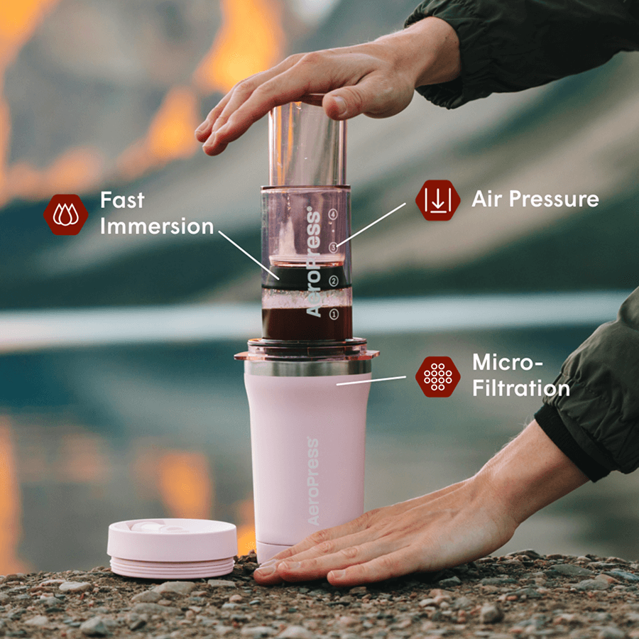 AeroPress go plus #color_pink