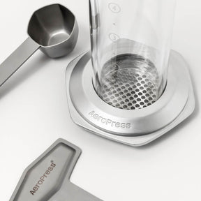 AeroPress Coffee Maker - Premium close up of chamber
