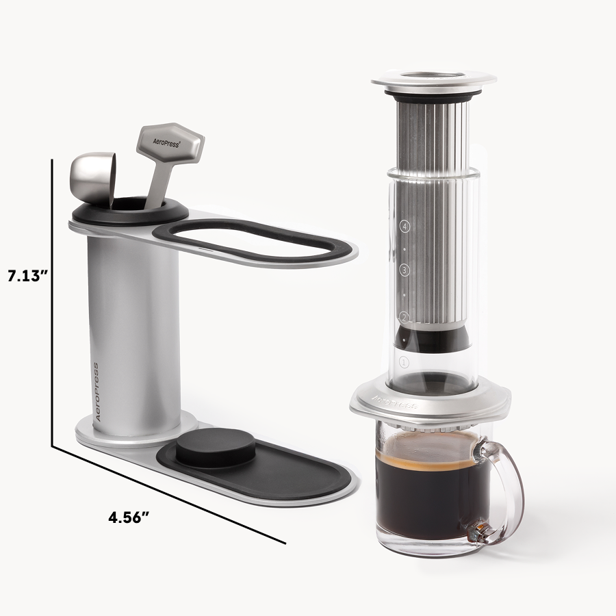 AeroPress Flow Control Station – Stainless Steel