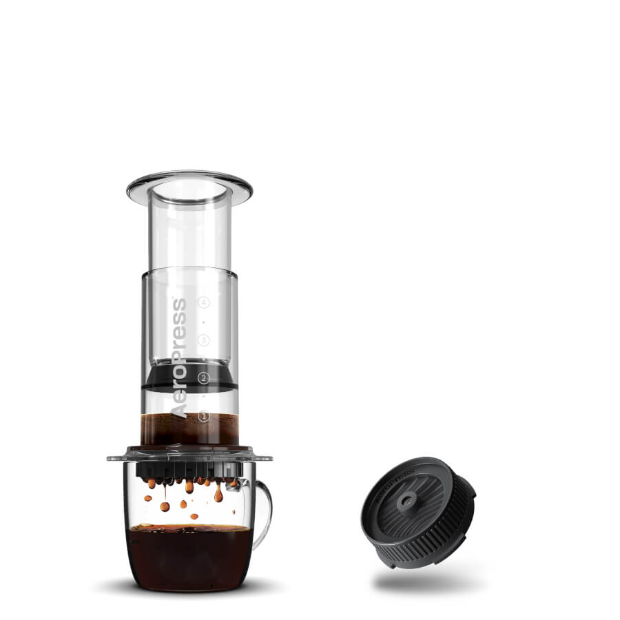 AeroPress New Special Bundle (Modell 2023) Mit 350 Mikrofiltern – Für Aromatischen Kaffee & Espresso In Unter 1 Minute