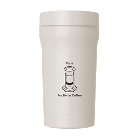 AeroPress Cream Travel Coffee Tumbler  #color_cream