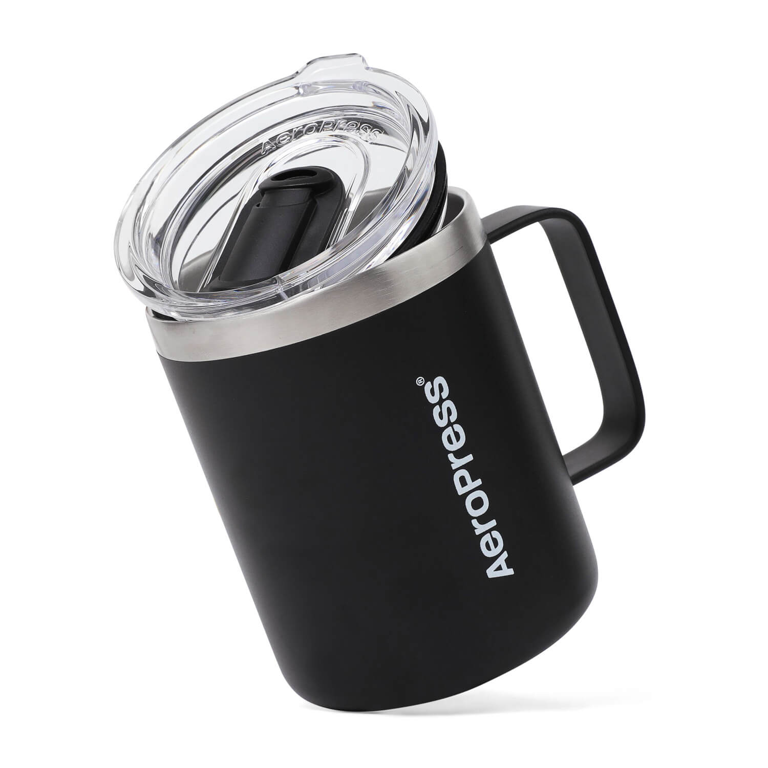 AeroPress Travel Coffee Mug Black #color_black