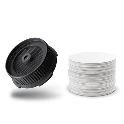 aeropress AeroPress Flow Control Filter Cap and Paper Micro-Filters Bundle