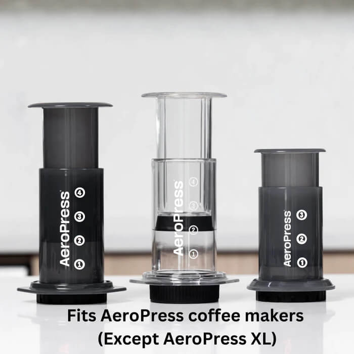 AeroPress Tapa de filtro de control de flujo, tapa de filtro sin goteo para  prensa de café portátil AeroPress, cafetera especial