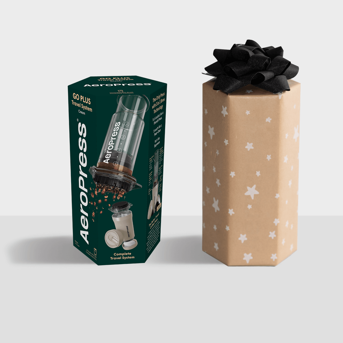 AeroPress Go Plus Travel Coffee Press - Black