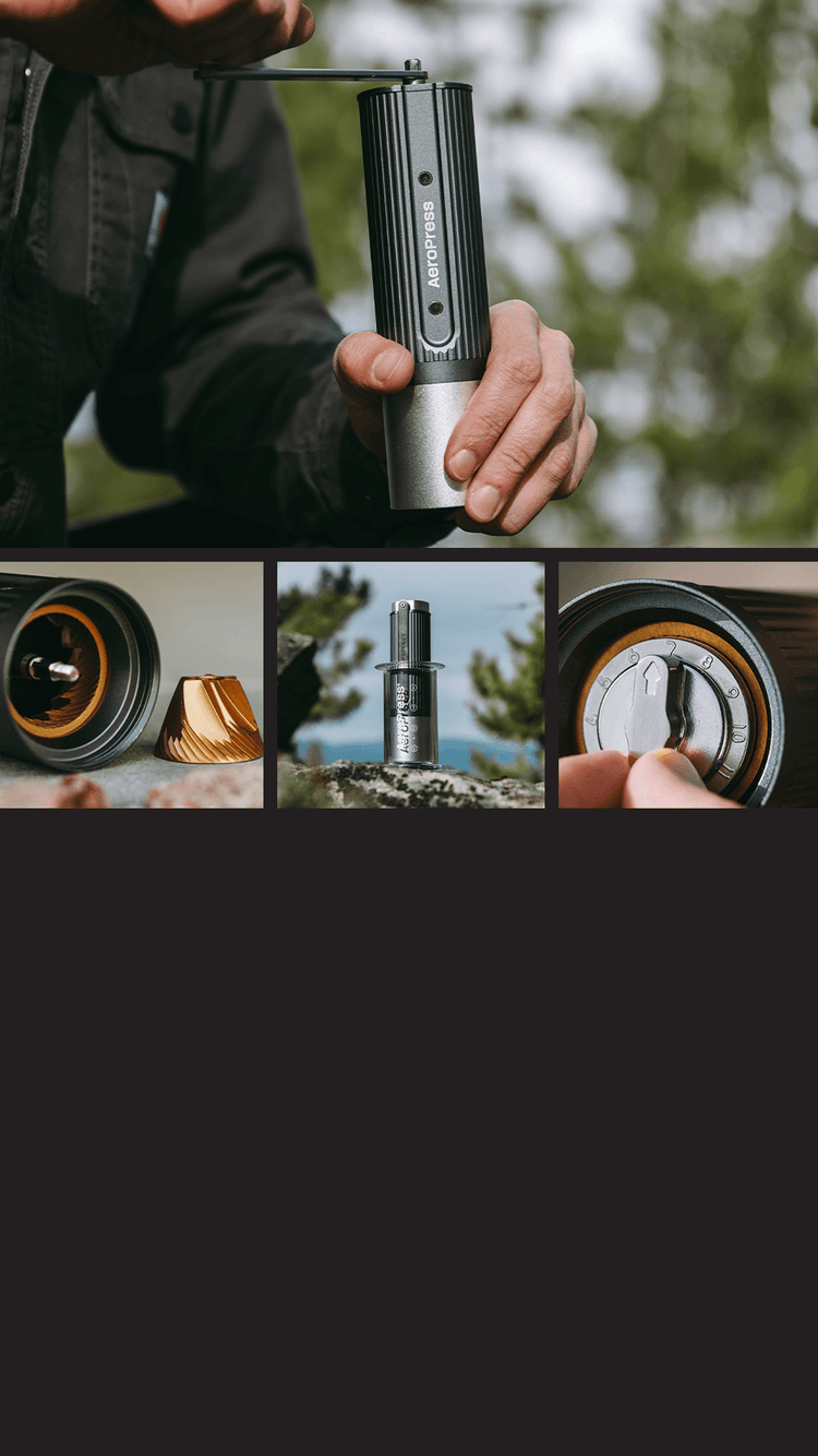 Introducing AeroPress Travel Grinder