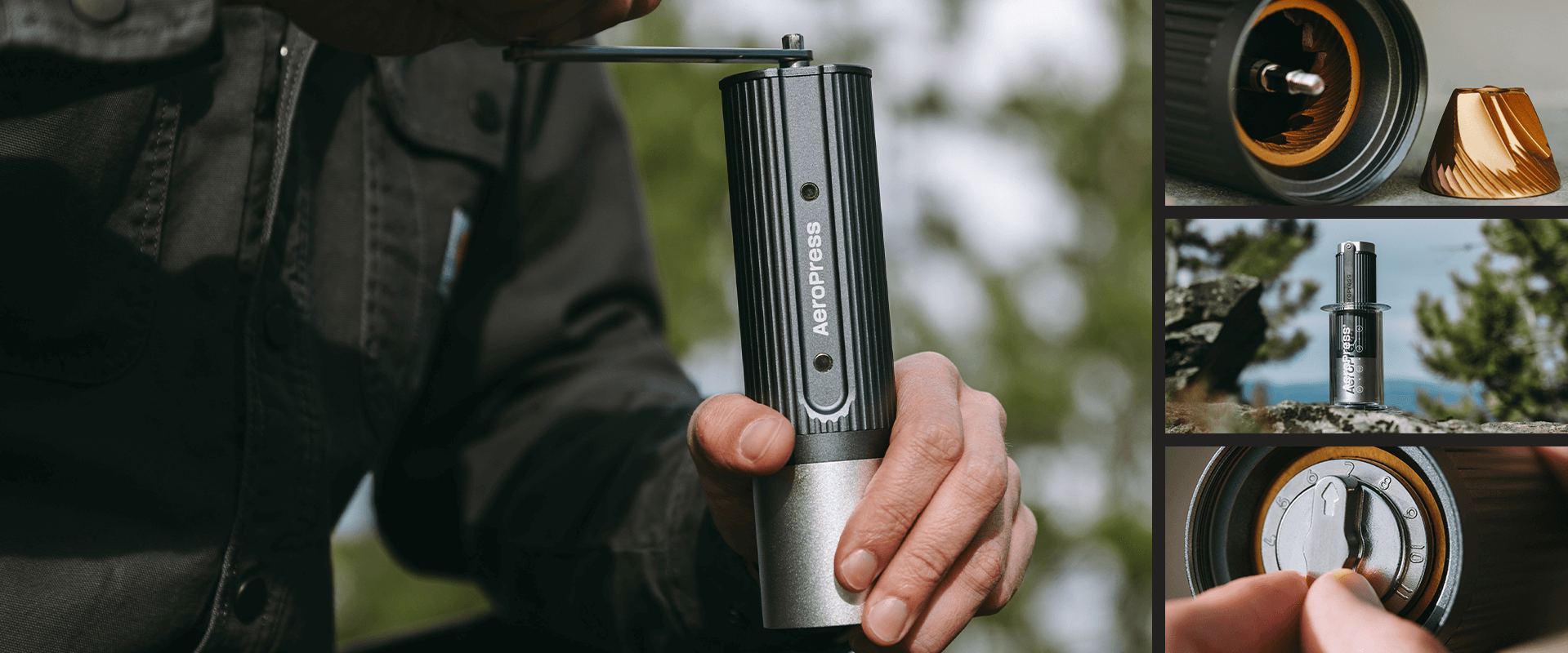 Introducing AeroPress Travel Grinder