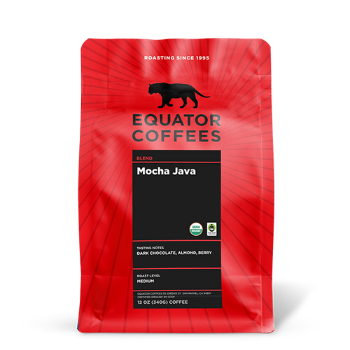 Mocha Java Fair Trade Organic 12 oz