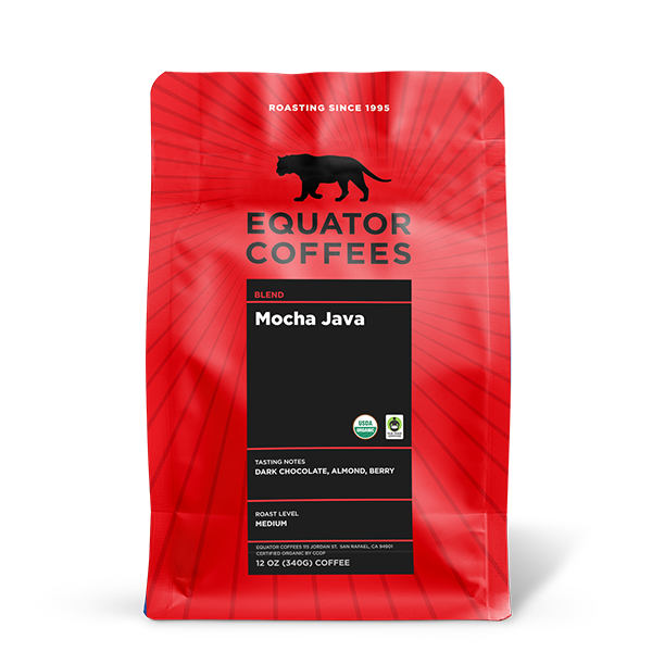 Mocha Java Fair Trade Organic 12 oz