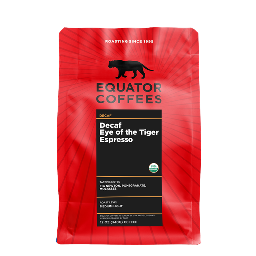 Decaf Eye Of The Tiger 12 oz