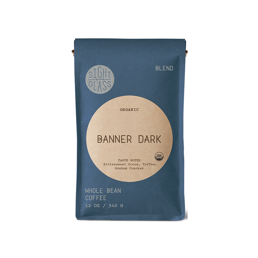 Organic Banner Dark 12 oz